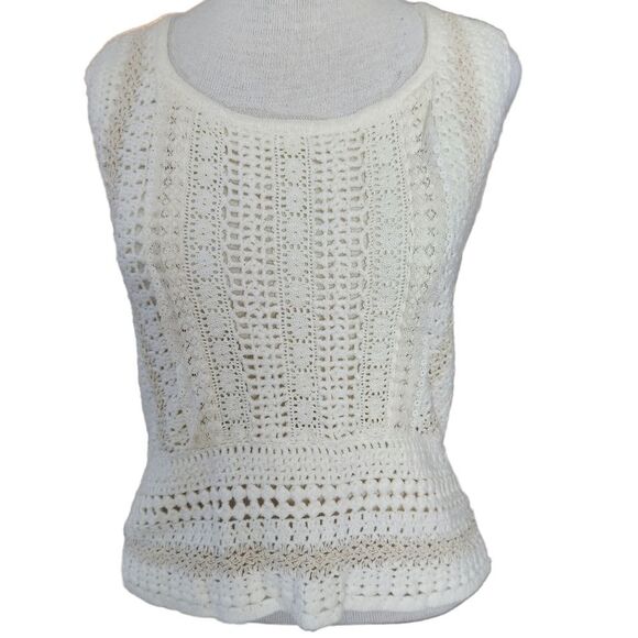 Cynthia Steffe Crochet Top - Picture 1 of 6